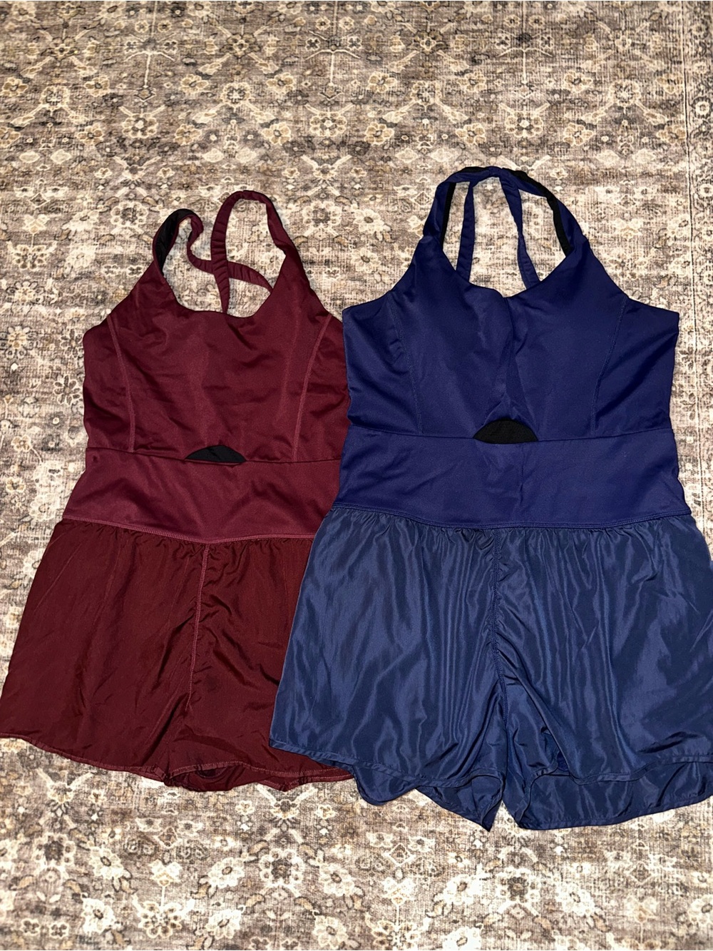 Set of Two Women's Activewear Onesies